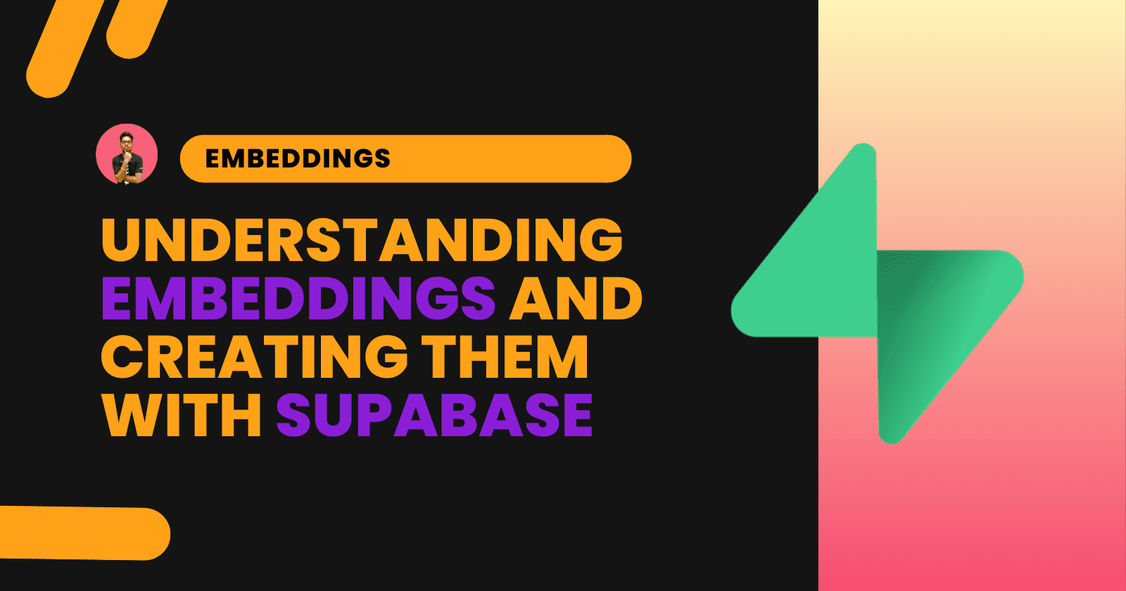 Cover image for What is Embeddings? Generating Embedding using Supabase