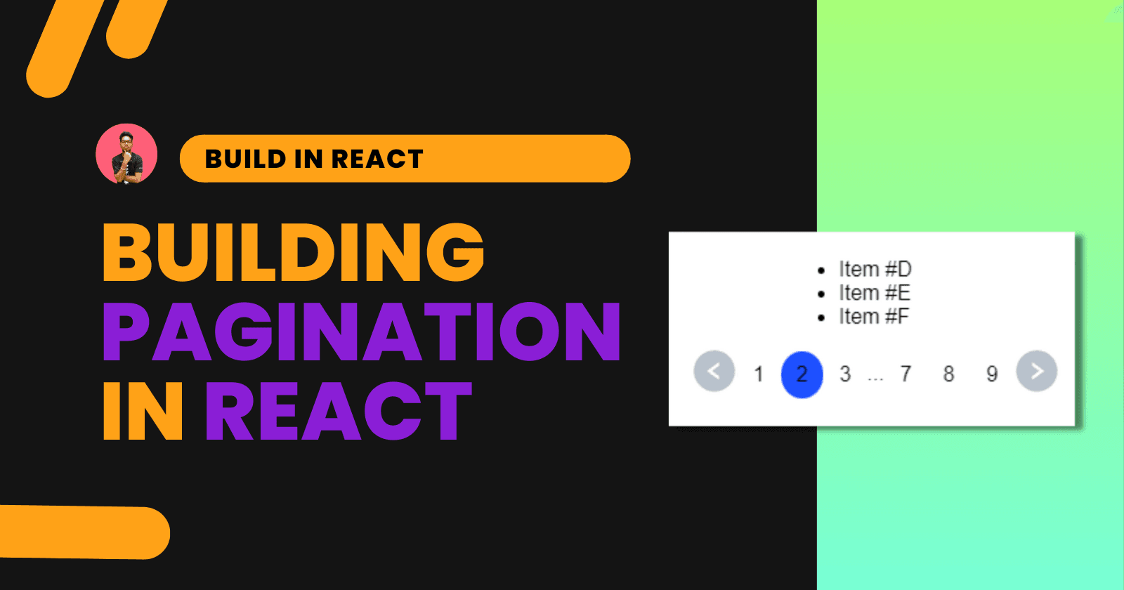 Cover image for Building Pagination in React with React Paginate