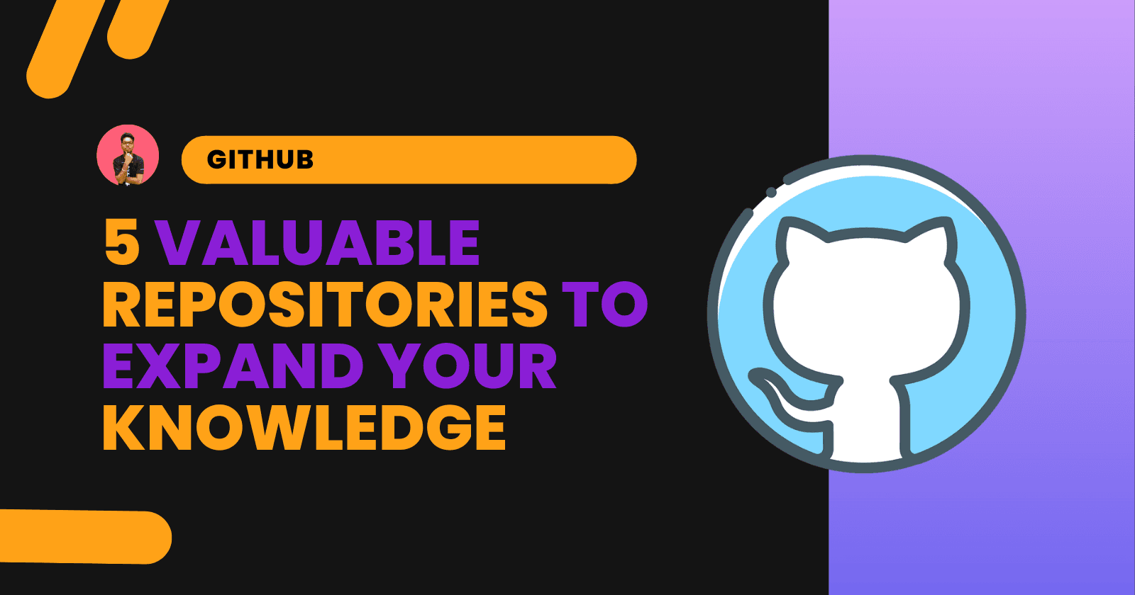 Cover image for 5 GitHub Repositories for an Instant Knowledge Boost
